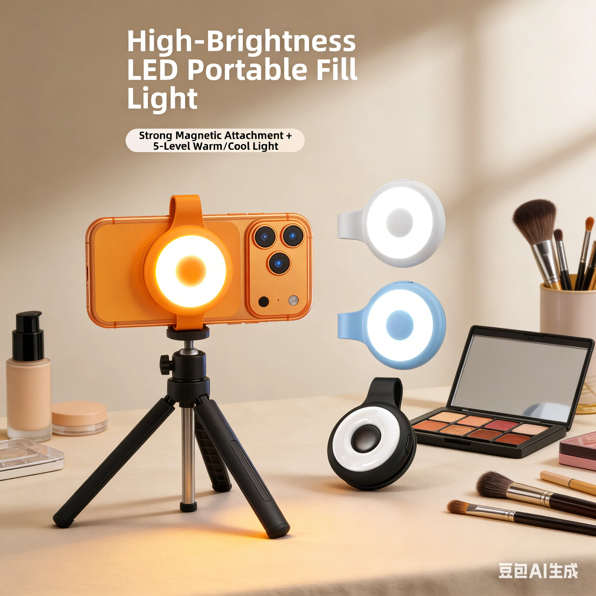 Outdoor Lighting And Camera - USB قابلة للشحن الهاتف ملء الضوء