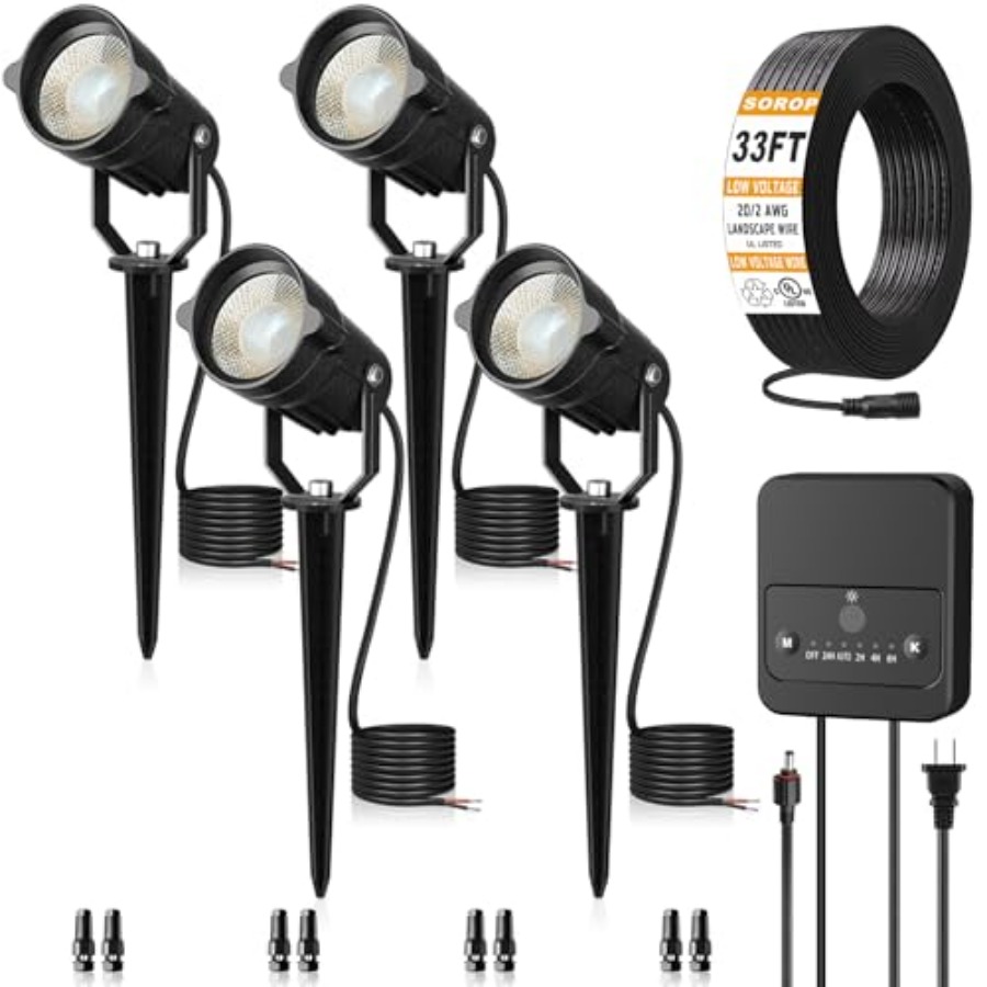 Outdoor Lighting Kits Low Voltage - طقم إضاءة للمناظر الطبيعية منخفض الفولتية