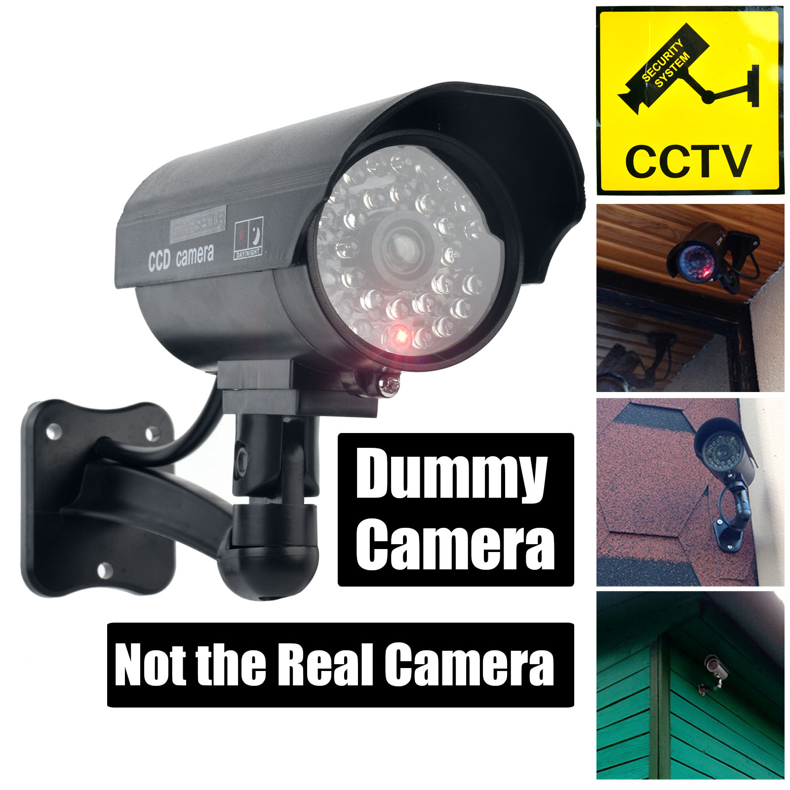 Outdoor Lighting And Camera - كاميرا Smarsecur المزيفة، كاميرا مراقبة CCTV