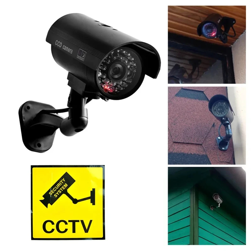 Outdoor Lighting And Camera - كاميرا وهمية على شكل رصاصة مع