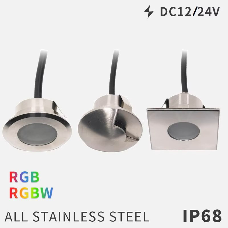 Outdoor Lighting Recessed - QITU LED أضواء حديقة خارجية مقاوم