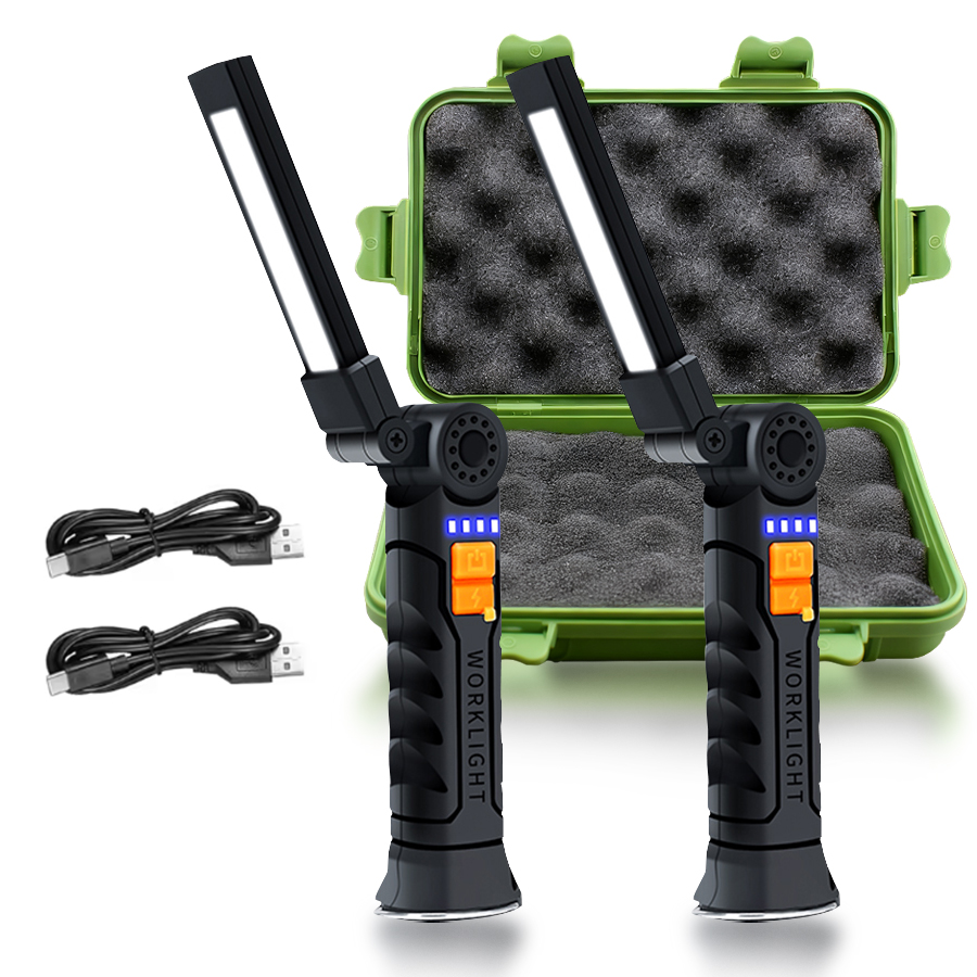 Outdoor Lighting Rechargeable - أضواء البحث LED COB المحمولة مع