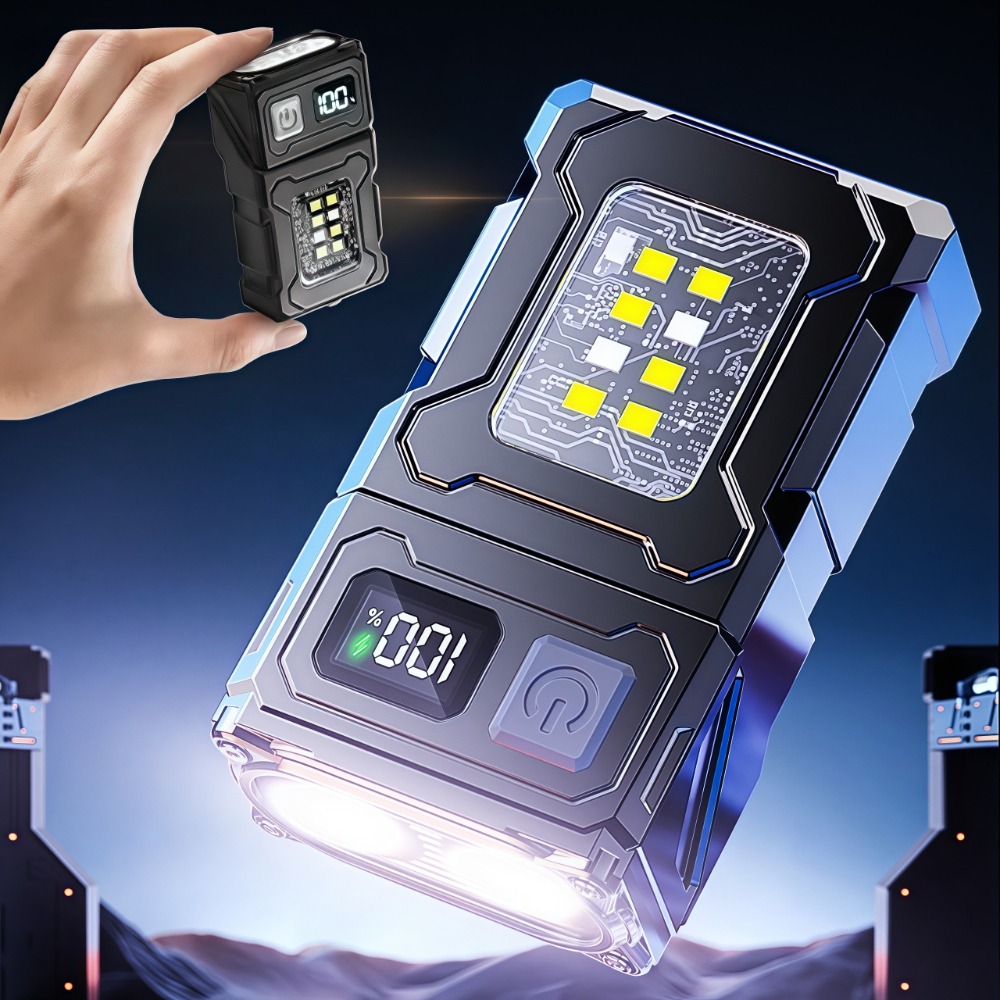 Outdoor Lighting Rechargeable - مصباح يدوي LED صغير قابل لإعادة