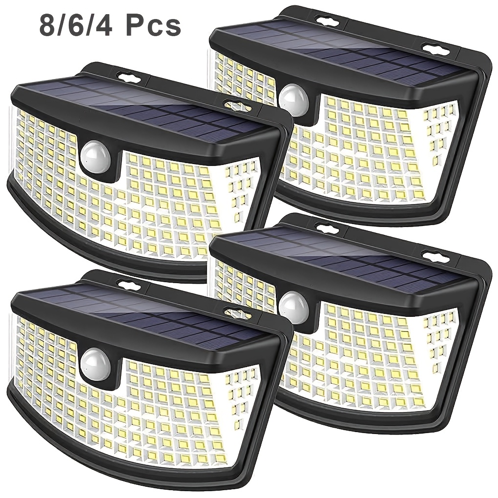 Motion Sensor Outdoor - 8/6/4 عبوات من أضواء الاستشعار الحركي