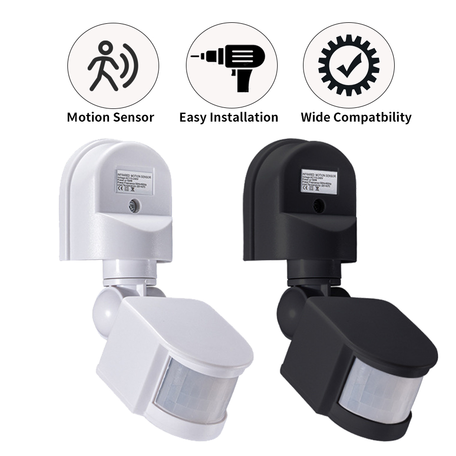 Motion Sensor Outdoor - PIR محس حركة 220 فولت 110