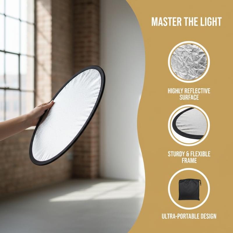 Outdoor Lighting For Photography - عاكس ضوء دائري 5 في 1