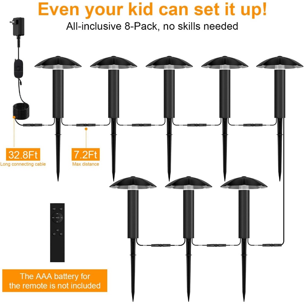 طقم إضاءة للحدائق منخفض الفولت - مراجعة Outdoor Lighting Kits Low Voltage وسعره