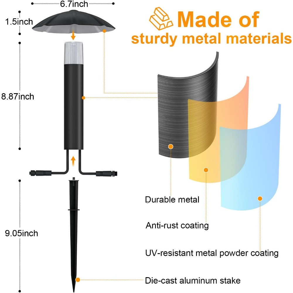 طقم إضاءة للحدائق منخفض الفولت - مراجعة Outdoor Lighting Kits Low Voltage وسعره