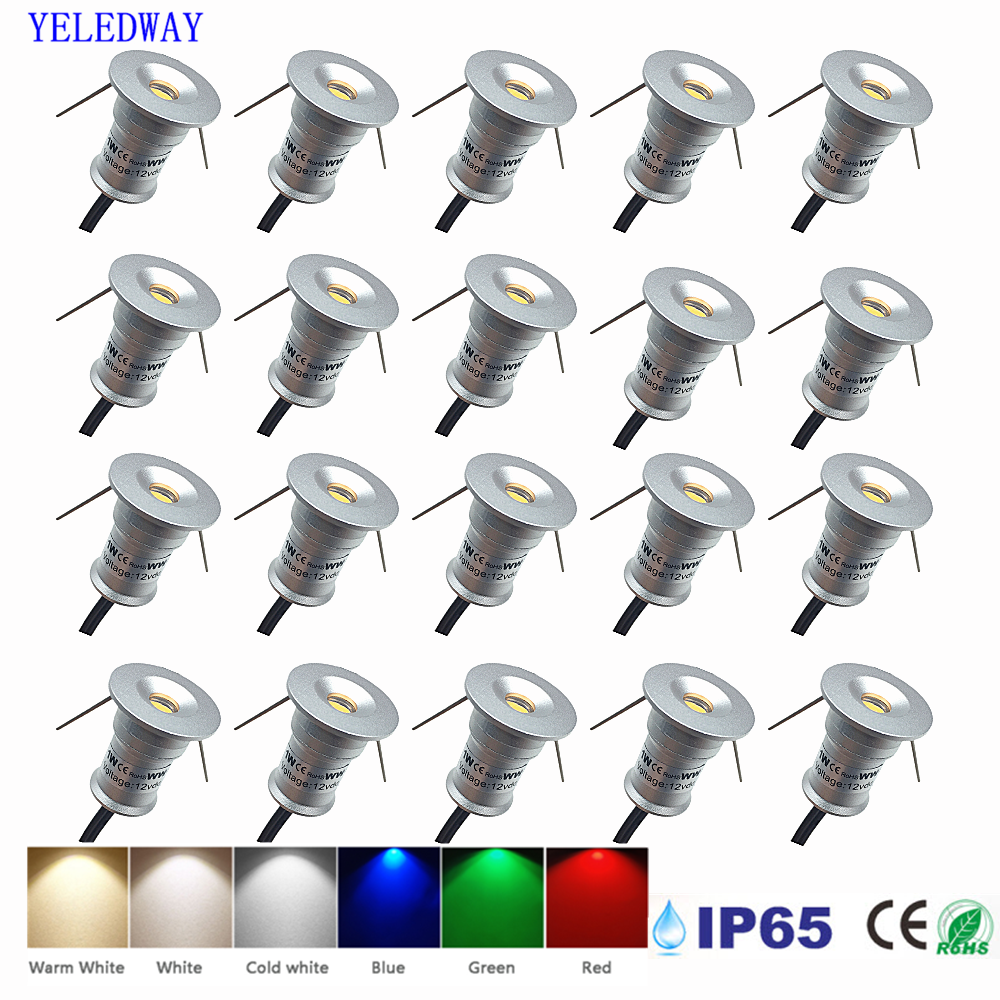 مصباح سبوت LED صغير 1 واط قابل - مراجعة Outdoor Lighting Recessed وسعره