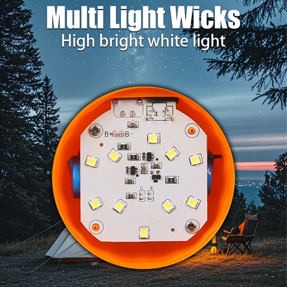مصباح تخييم محمول صغير مع 4 أو - مراجعة Outdoor Lighting Rechargeable وسعره