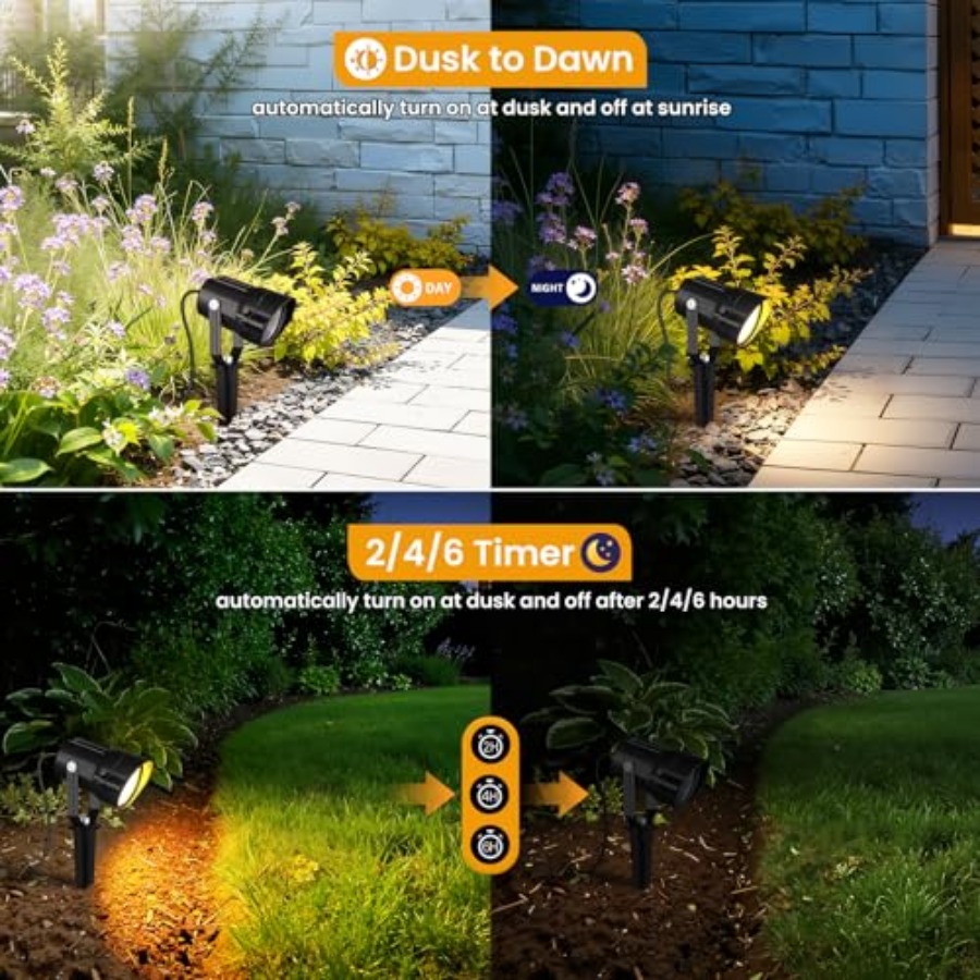 طقم إضاءة للمناظر الطبيعية منخ - مراجعة Outdoor Lighting Kits Low Voltage وسعره