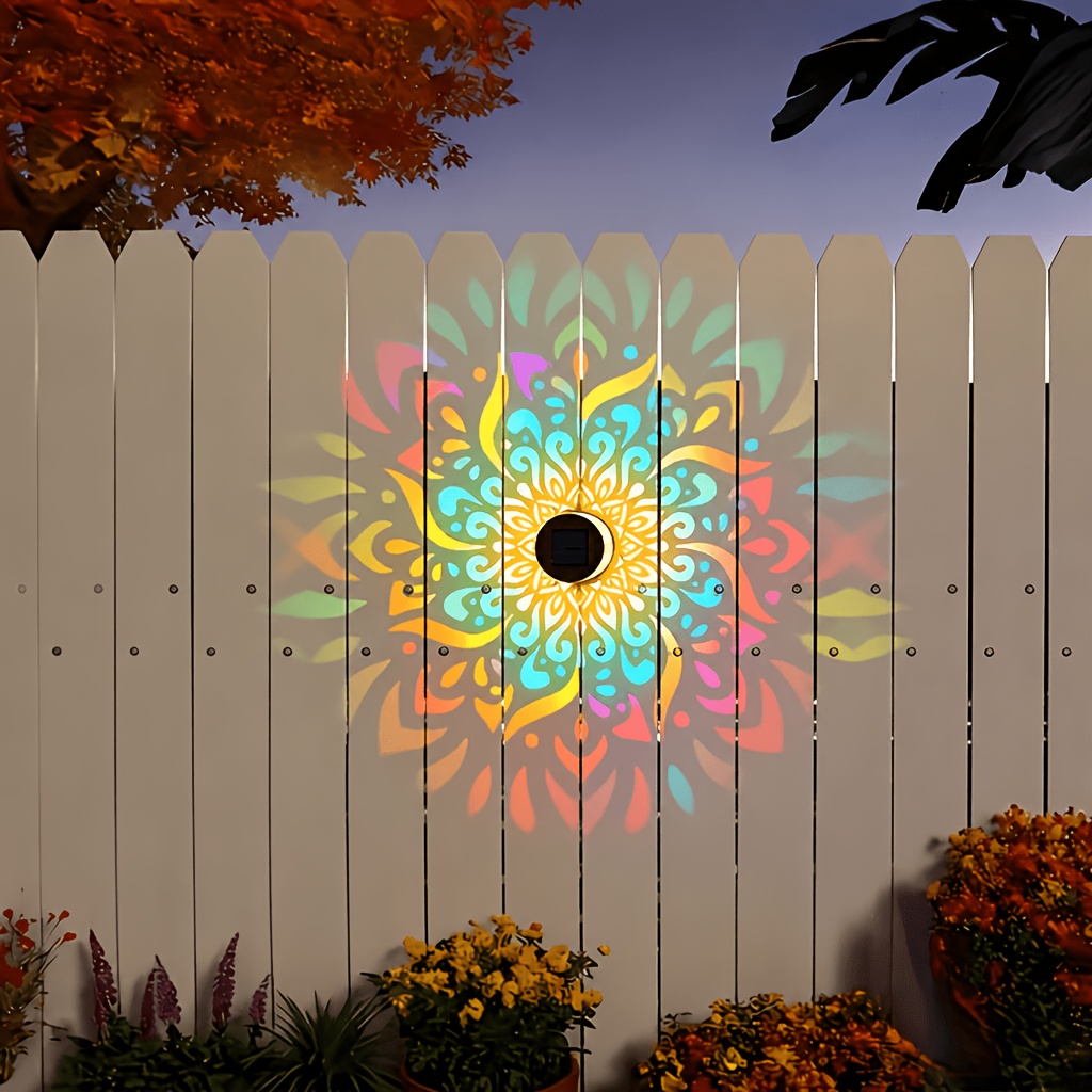 1/2/4 عبوات من أضواء السياج ال - مراجعة Outdoor Lighting Wall وسعره
