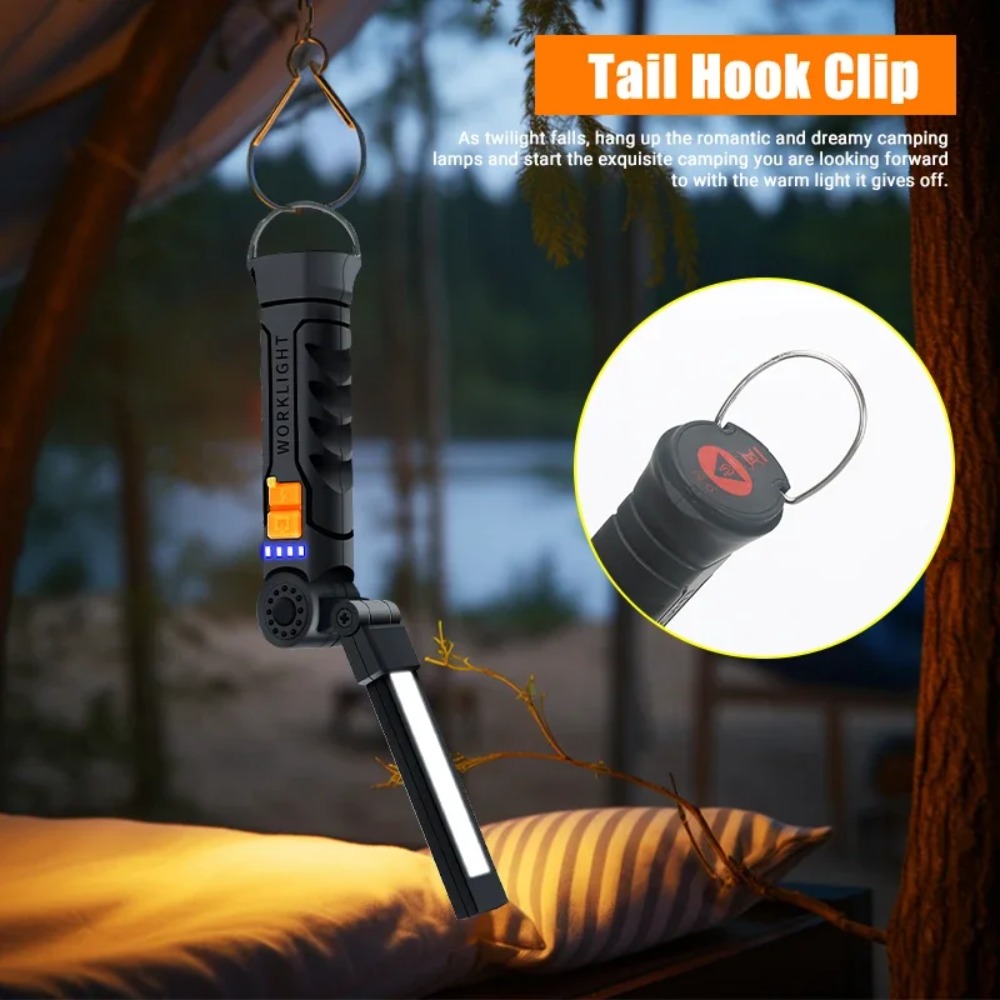 مصباح يدوي COB LED محمول USB ق - مراجعة Outdoor Lighting Rechargeable وسعره