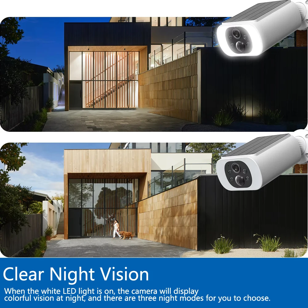 كاميرا خارجية لاسلكية تعمل بال - مراجعة Outdoor Lighting And Camera وسعره