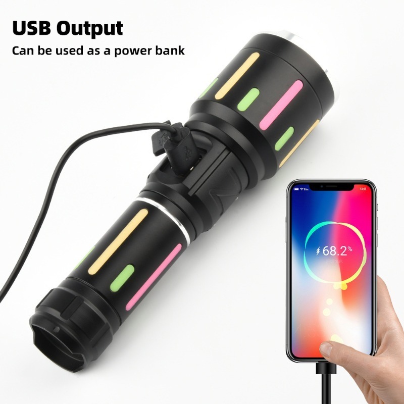 مصباح يدوي فلورسنت أبيض عالي ا - مراجعة Outdoor Lighting Rechargeable وسعره