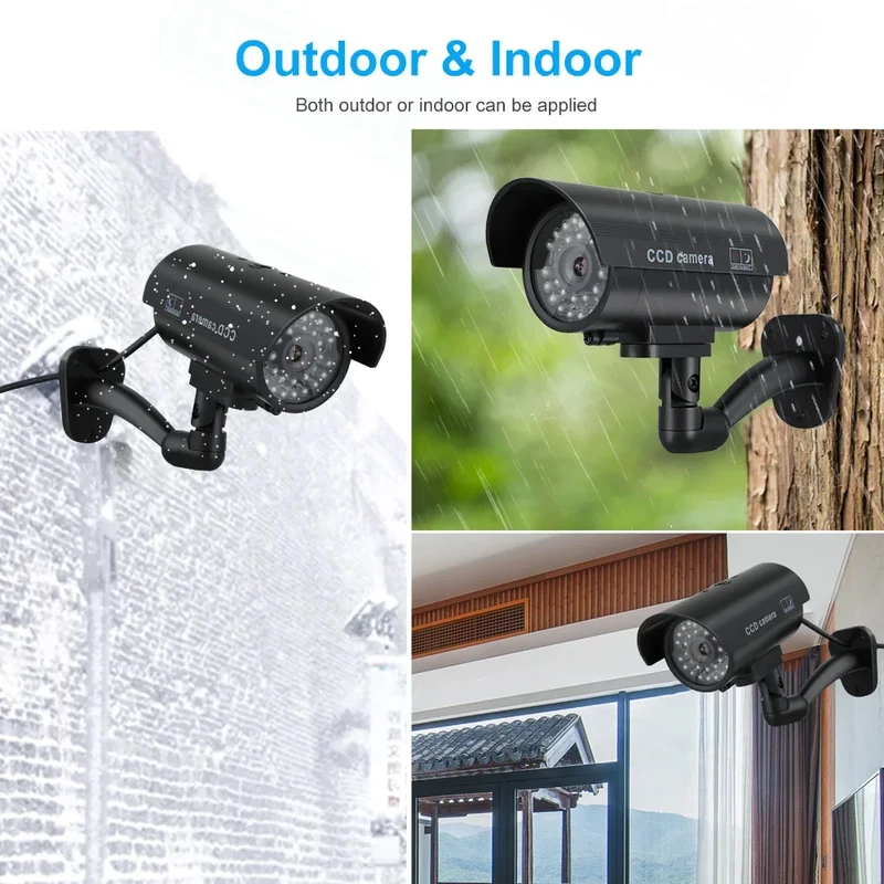 كاميرا وهمية على شكل رصاصة مع  - مراجعة Outdoor Lighting And Camera وسعره