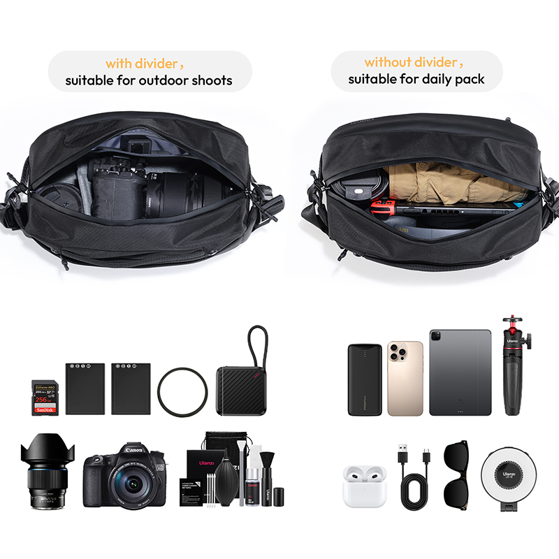 Ulanzi PB038 حقيبة رافعة السفر - مراجعة Outdoor Lighting For Photography وسعره