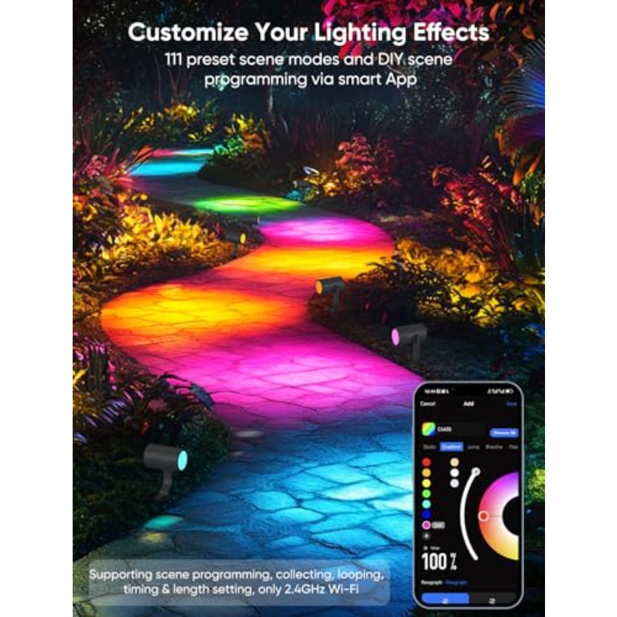 إضاءة خارجية ذكية 00 لومن، طقم - مراجعة Outdoor Lighting Kits Low Voltage وسعره