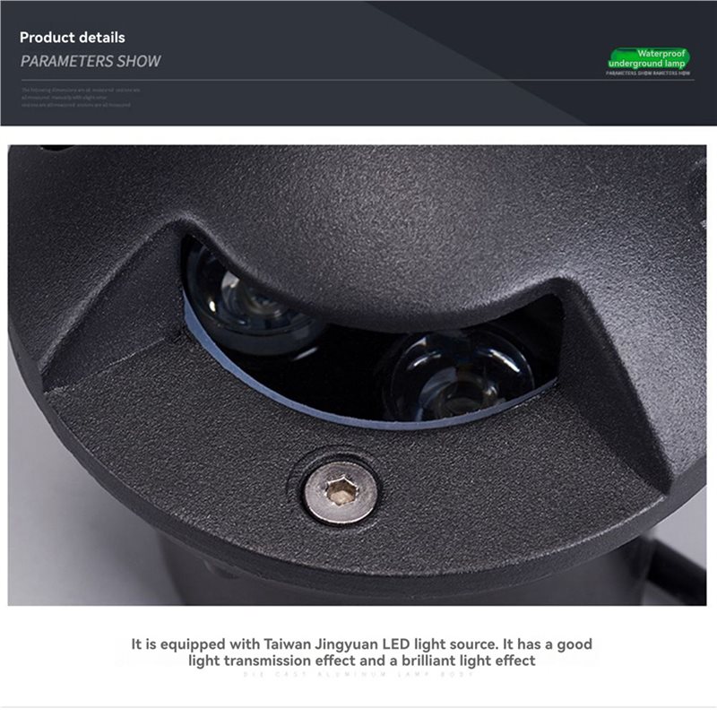 مصباح أرضي خارجي HLZS-3X بأربع - مراجعة Outdoor Lighting Recessed وسعره