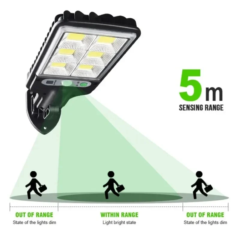 أضواء حديقة شمسية خارجية مع مس - مراجعة Motion Sensor Outdoor وسعره