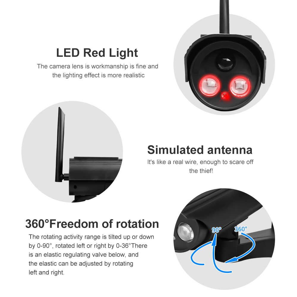 في الهواء الطلق كاميرا محاكاة  - مراجعة Outdoor Lighting And Camera وسعره