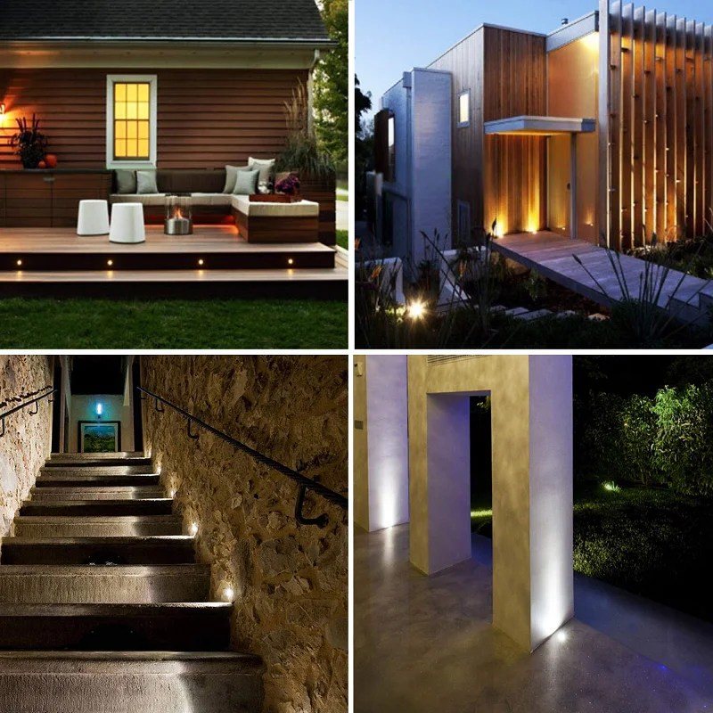 QITU LED أضواء حديقة خارجية مق - مراجعة Outdoor Lighting Recessed وسعره