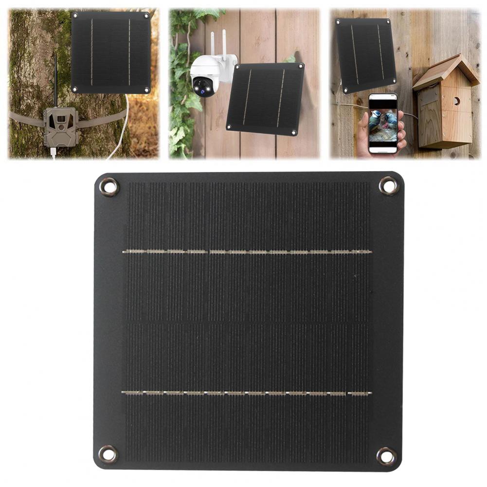 لوح شمسي خفيف الوزن 4 واط 12 ف - مراجعة Outdoor Lighting And Camera وسعره