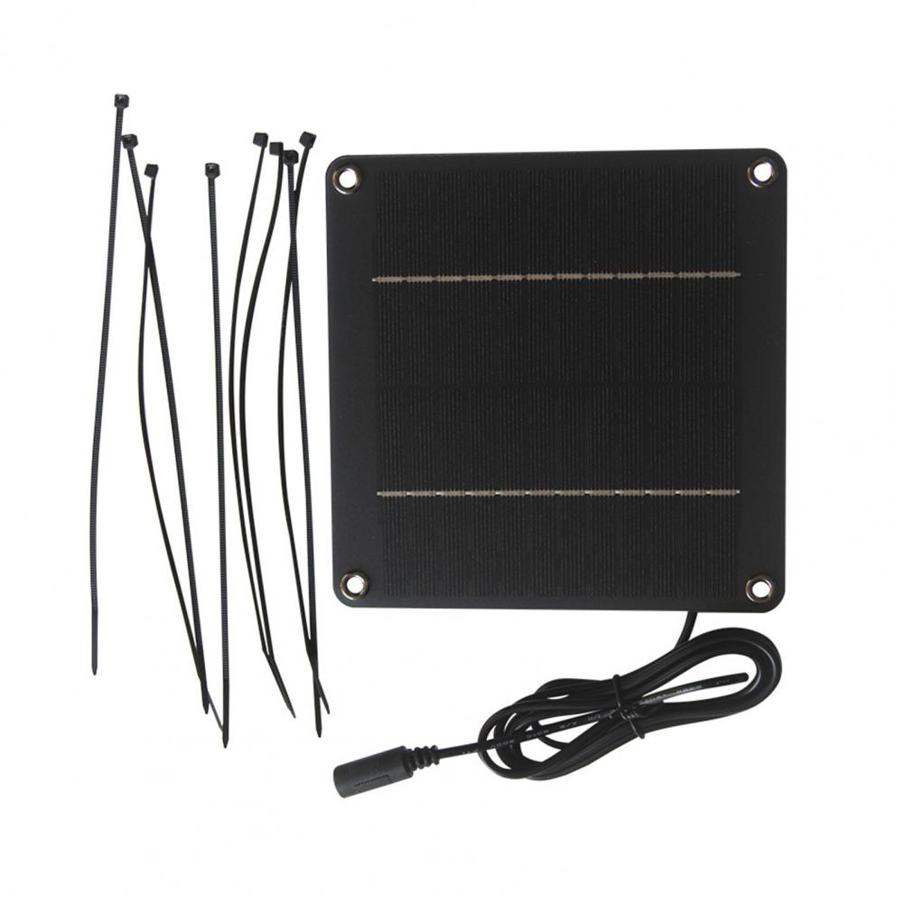 لوح شمسي خفيف الوزن 4 واط 12 ف - مراجعة Outdoor Lighting And Camera وسعره