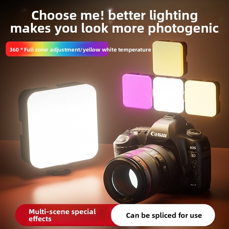 ضوء الجيب RGB للتصوير الفوتوغر - مراجعة Outdoor Lighting For Photography وسعره
