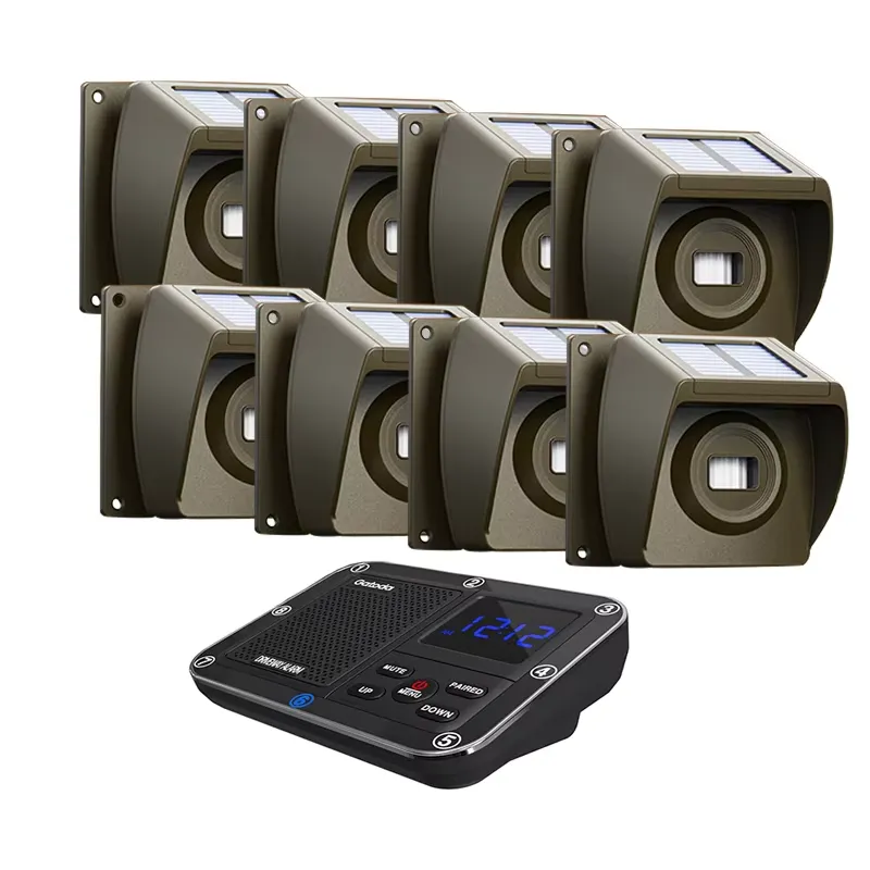 نظام إنذار لاسلكي يعمل بالطاقة - مراجعة Motion Sensor Outdoor وسعره