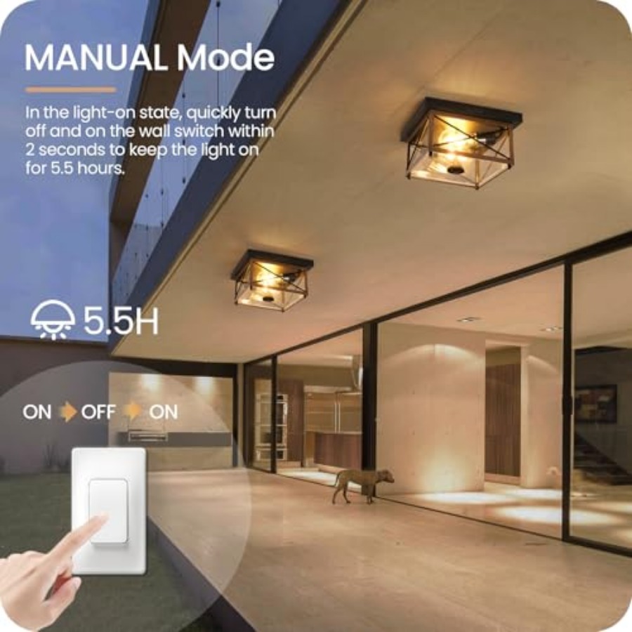 مصباح سقف خارجي مع مستشعر حركة - مراجعة Motion Sensor Outdoor وسعره