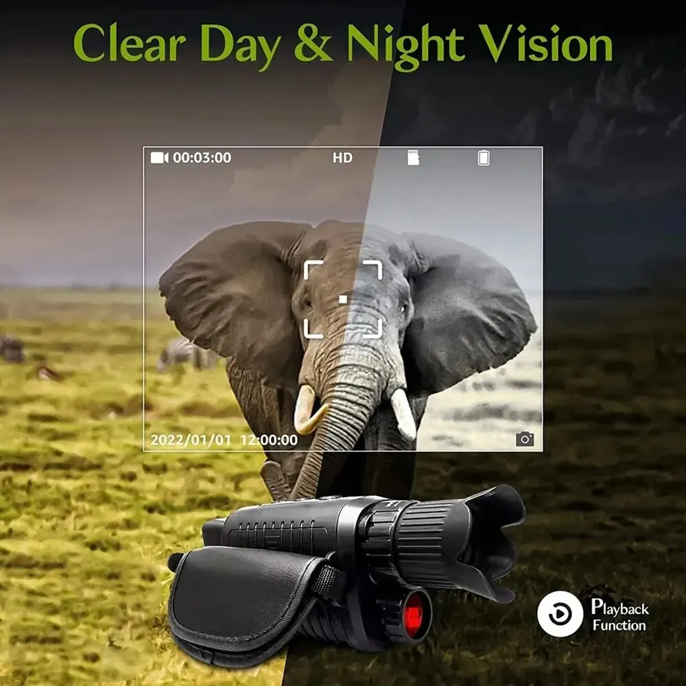 جهاز أحادي العين للرؤية الليلي - مراجعة Outdoor Lighting And Camera وسعره
