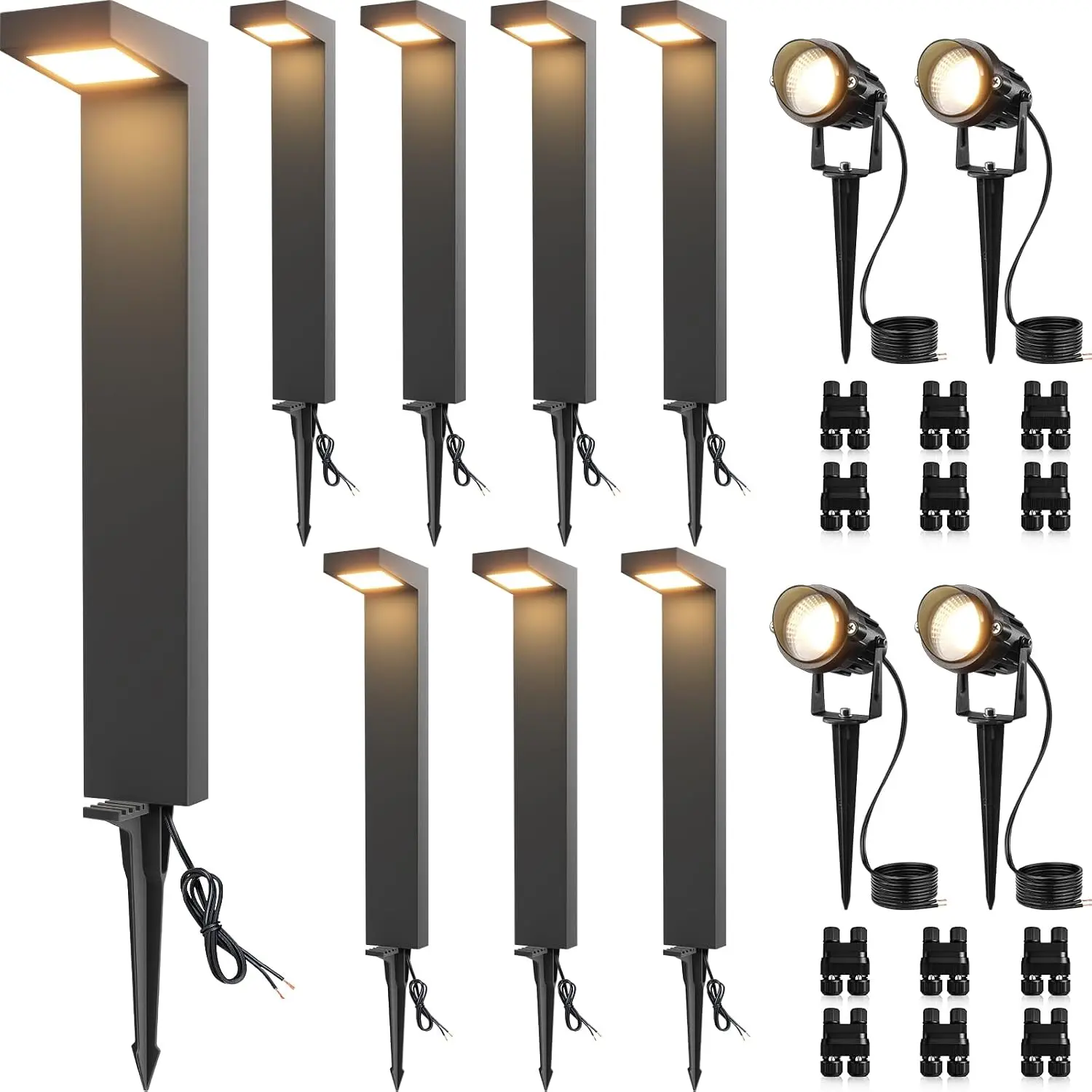 مجموعة إضاءة المناظر الطبيعية  - مراجعة Outdoor Lighting Kits Low Voltage وسعره