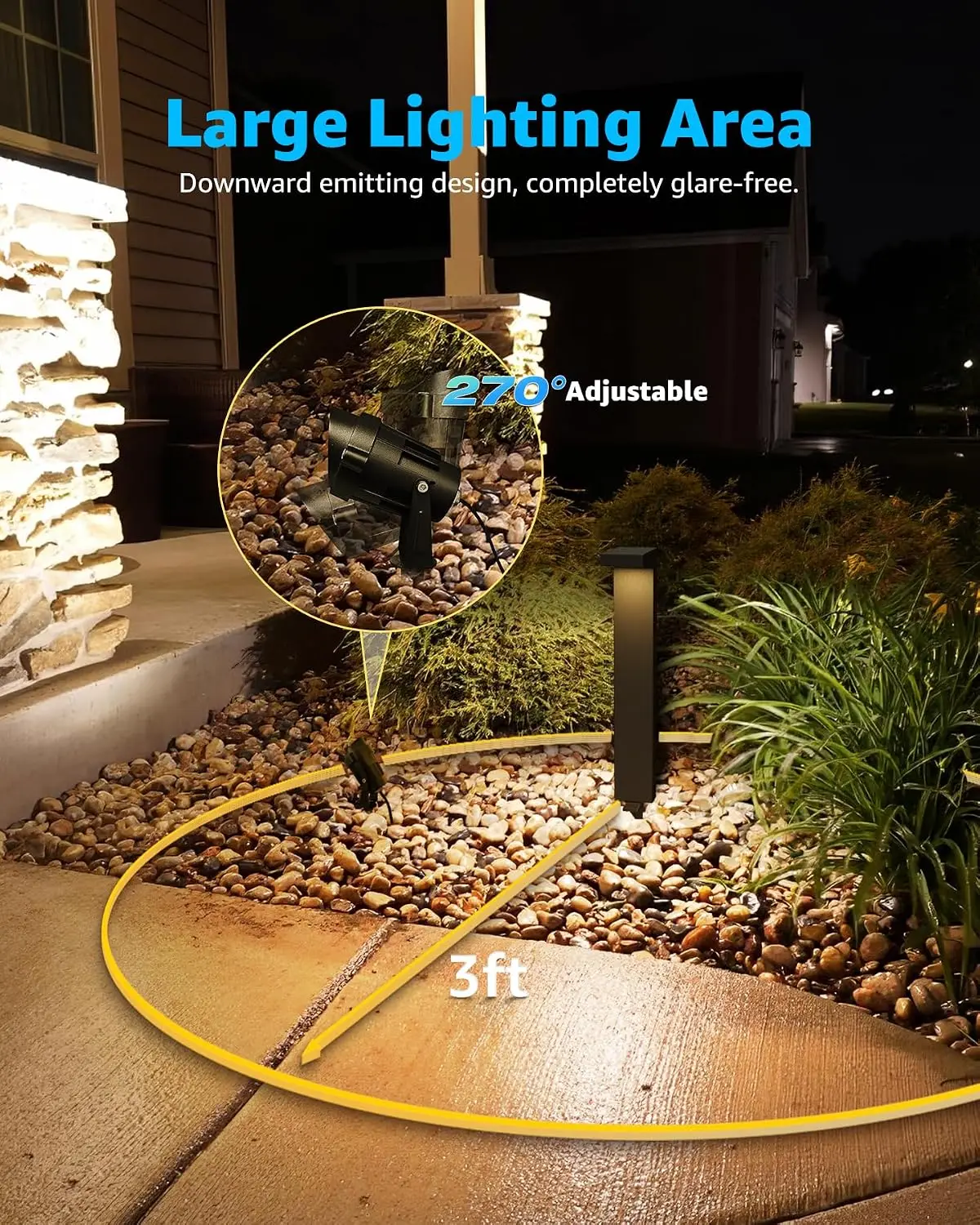 مجموعة إضاءة المناظر الطبيعية  - مراجعة Outdoor Lighting Kits Low Voltage وسعره