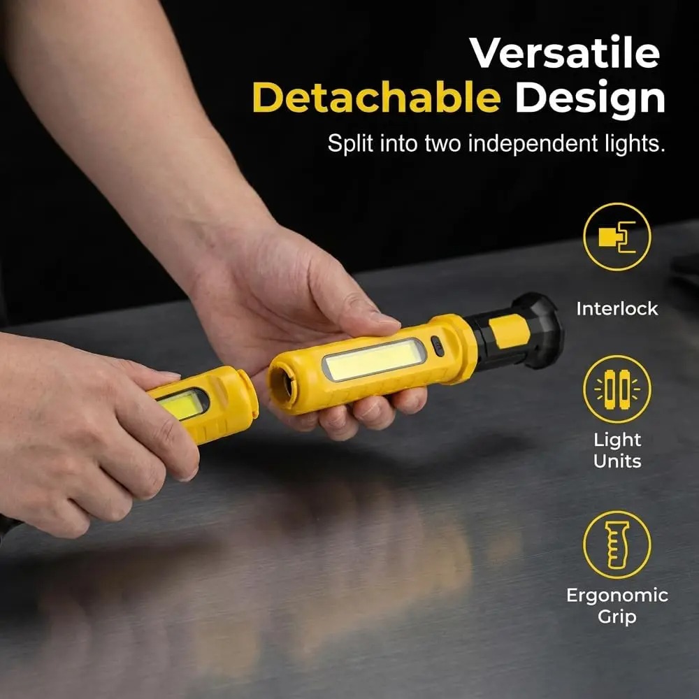 مصباح عمل مغناطيسي متعدد الوظا - مراجعة Outdoor Lighting Rechargeable وسعره