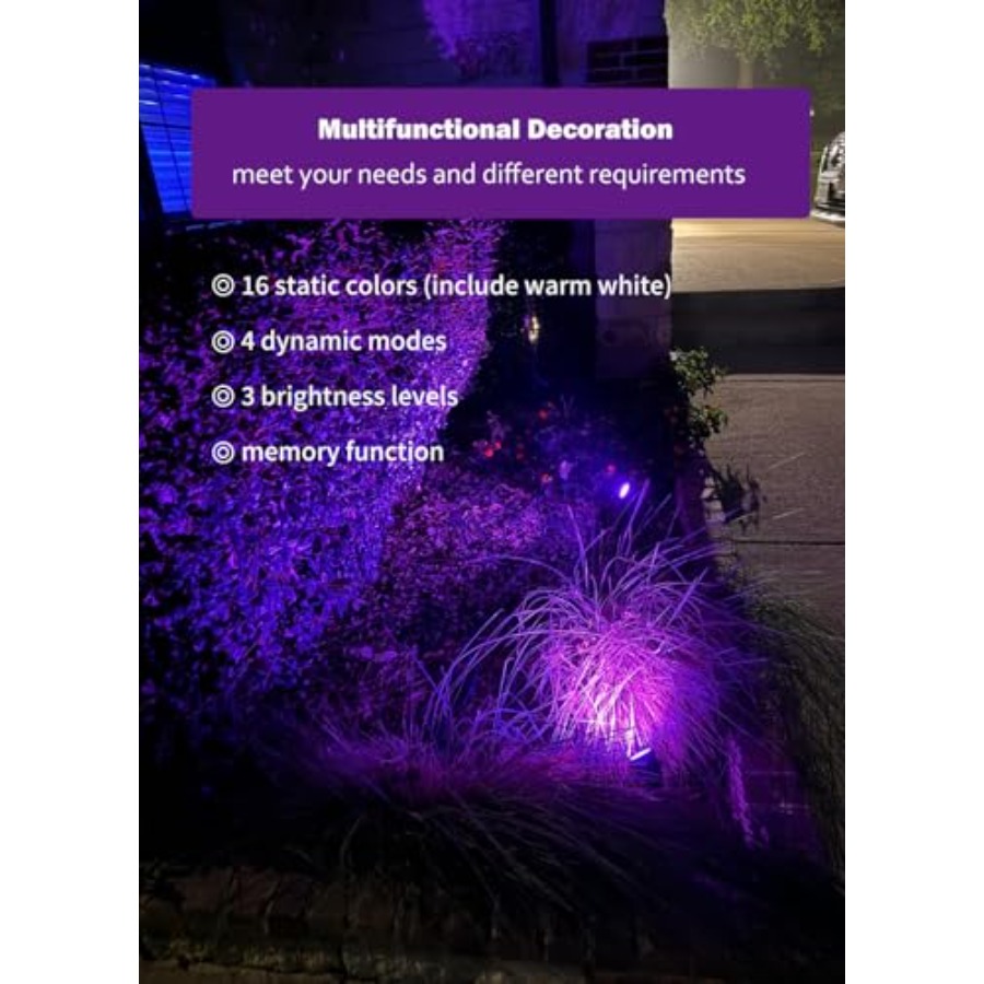 إضاءة خارجية للهالوين وعيد الم - مراجعة Outdoor Lighting Kits Low Voltage وسعره