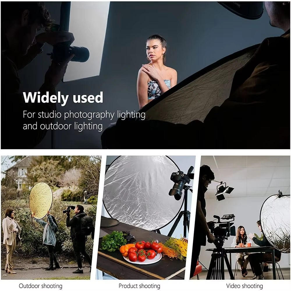 عاكس ضوء محمول قابل للطي 5 في  - مراجعة Outdoor Lighting For Photography وسعره