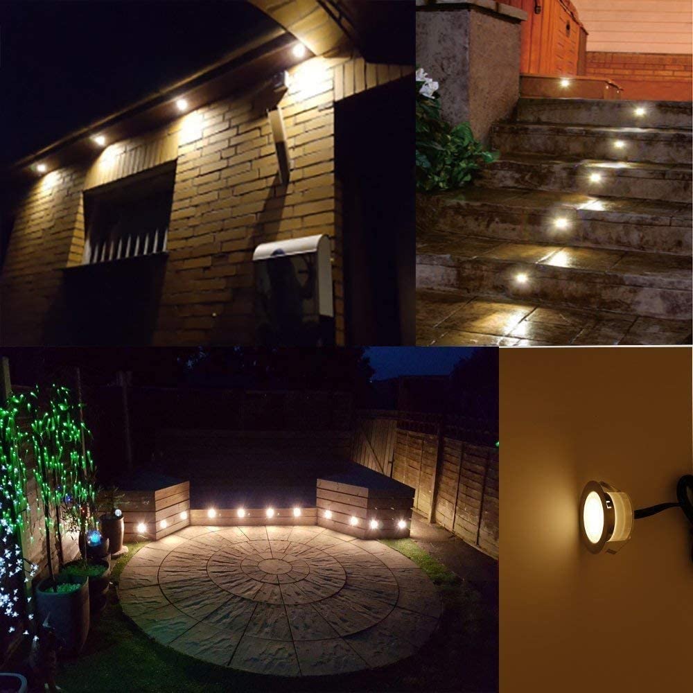 QACA 30-Pack LED مجموعة أضواء  - مراجعة Outdoor Lighting Kits Low Voltage وسعره
